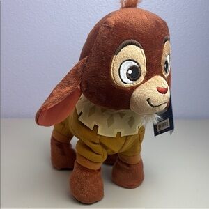 Disney Valentino From Wish Animated Goat Walks, Talks and Faints Plush Toy